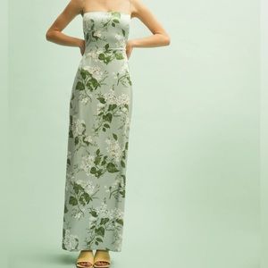 Reformation Frankie Silk Dress